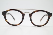 Occhiali ELEVENPARIS EP AM002 marrone argento montatura ovale eyeglasses