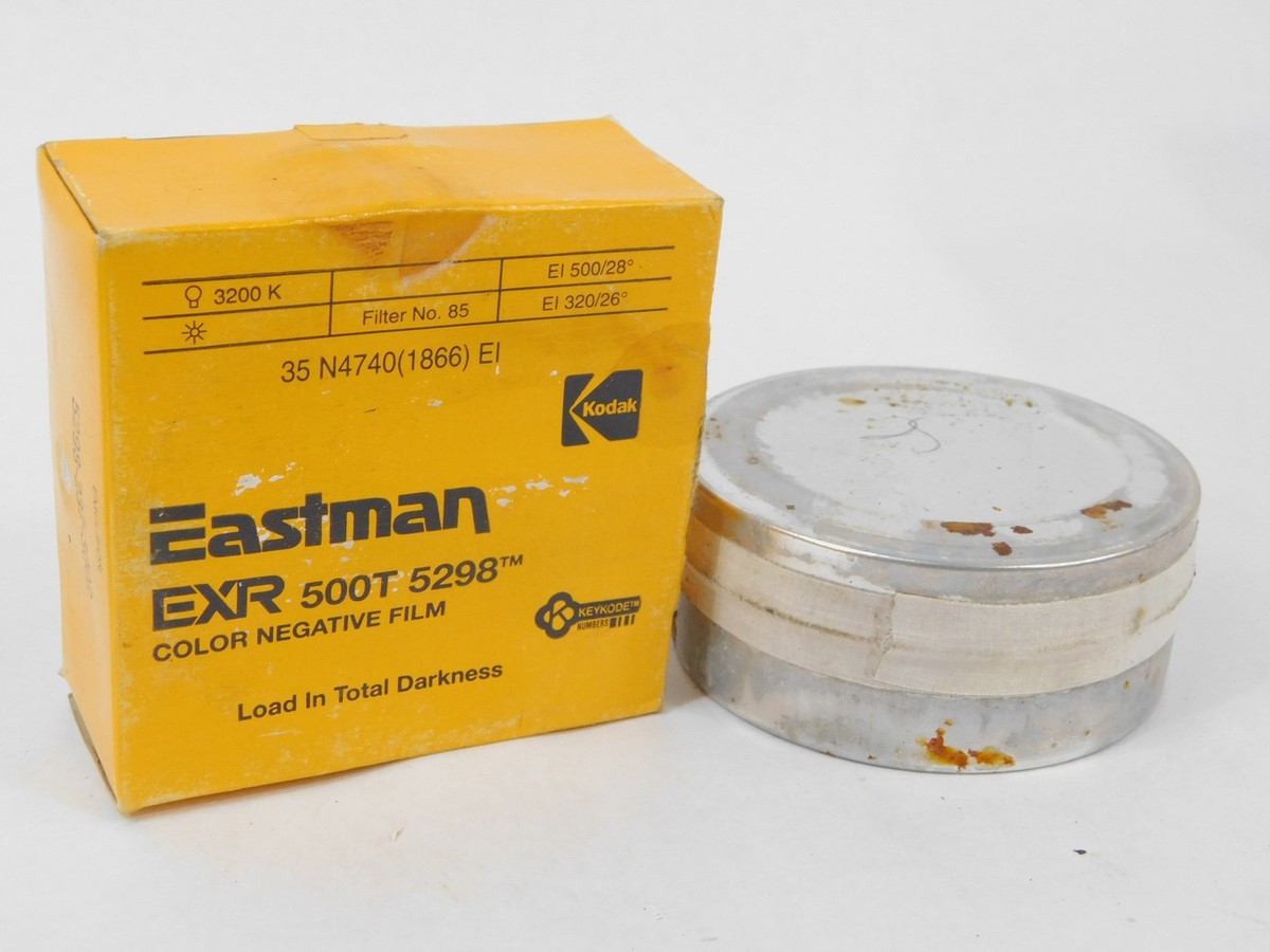 Kodak Eastman EXR 500T 5298 35mm 100' Color Negative Film
