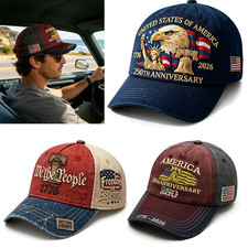 250th Baseball Cap United States Anniversary Hat Suitable for Multiple Occasion