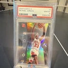 Fleer E-X 2006-07 Michael Jordan #4 Chicago Bulls PSA 10 Graded Card 🔥