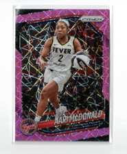 2025 Panini Prizm WNBA Pink Velocity /79 #10 Aari McDonald Fever