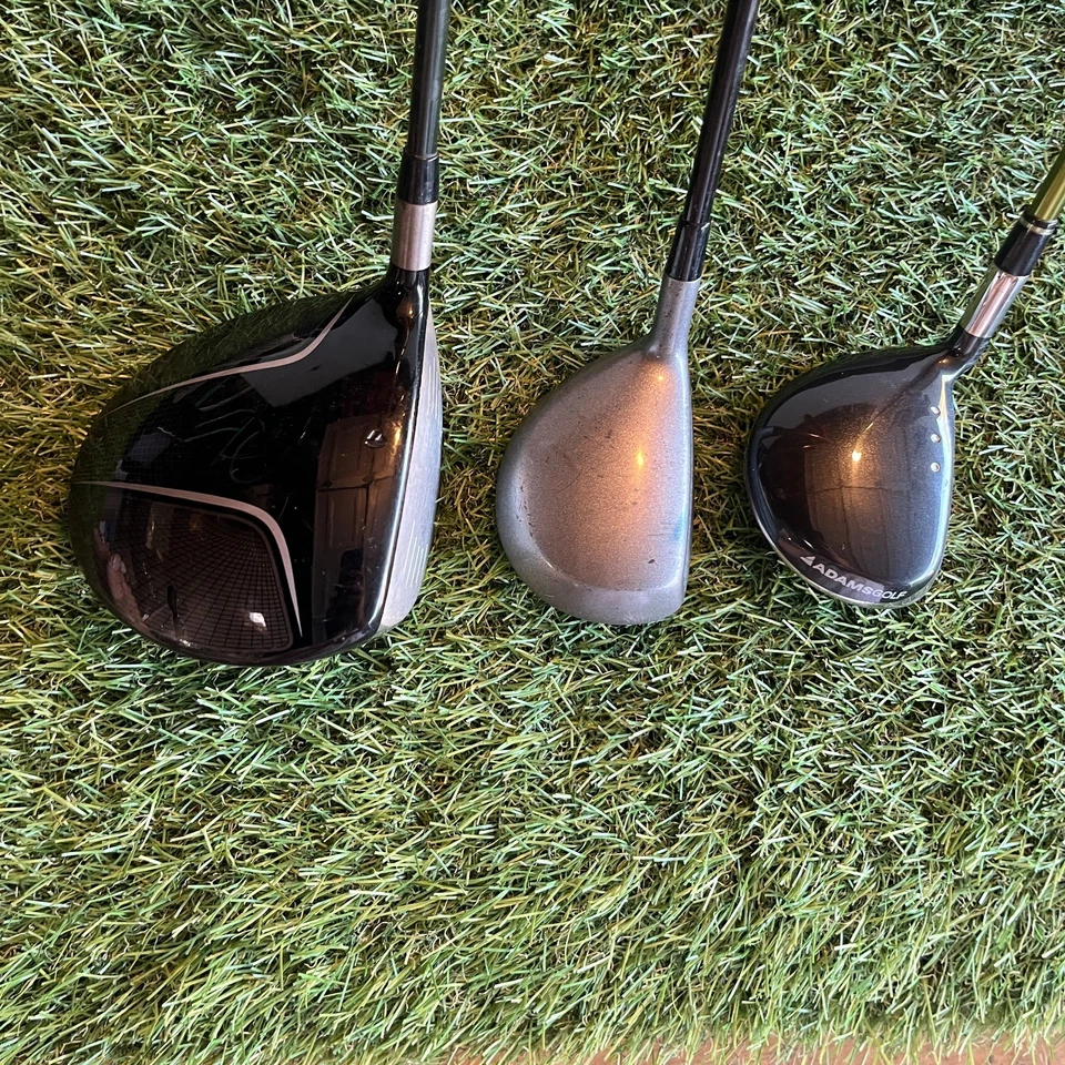 Adams TaylorMade Regular Flex Complete Men's Golf Club Set Right Graphite - Image 3 of 4