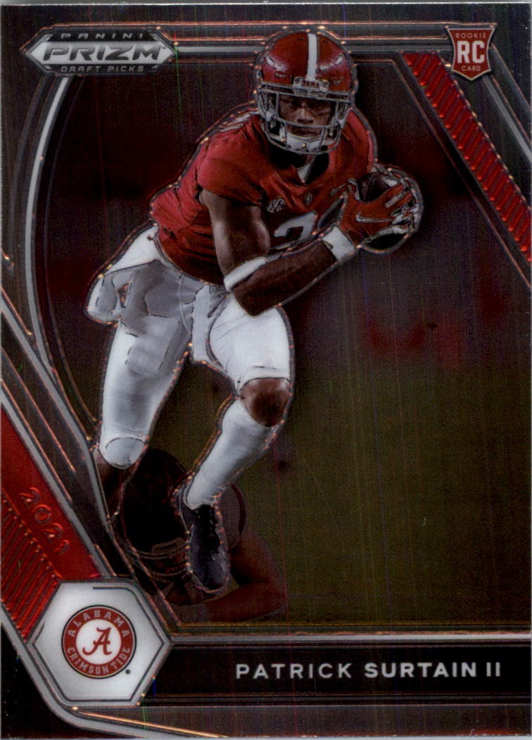 2021 Panini Prizm Draft Picks #143 Patrick Surtain II RC - FB