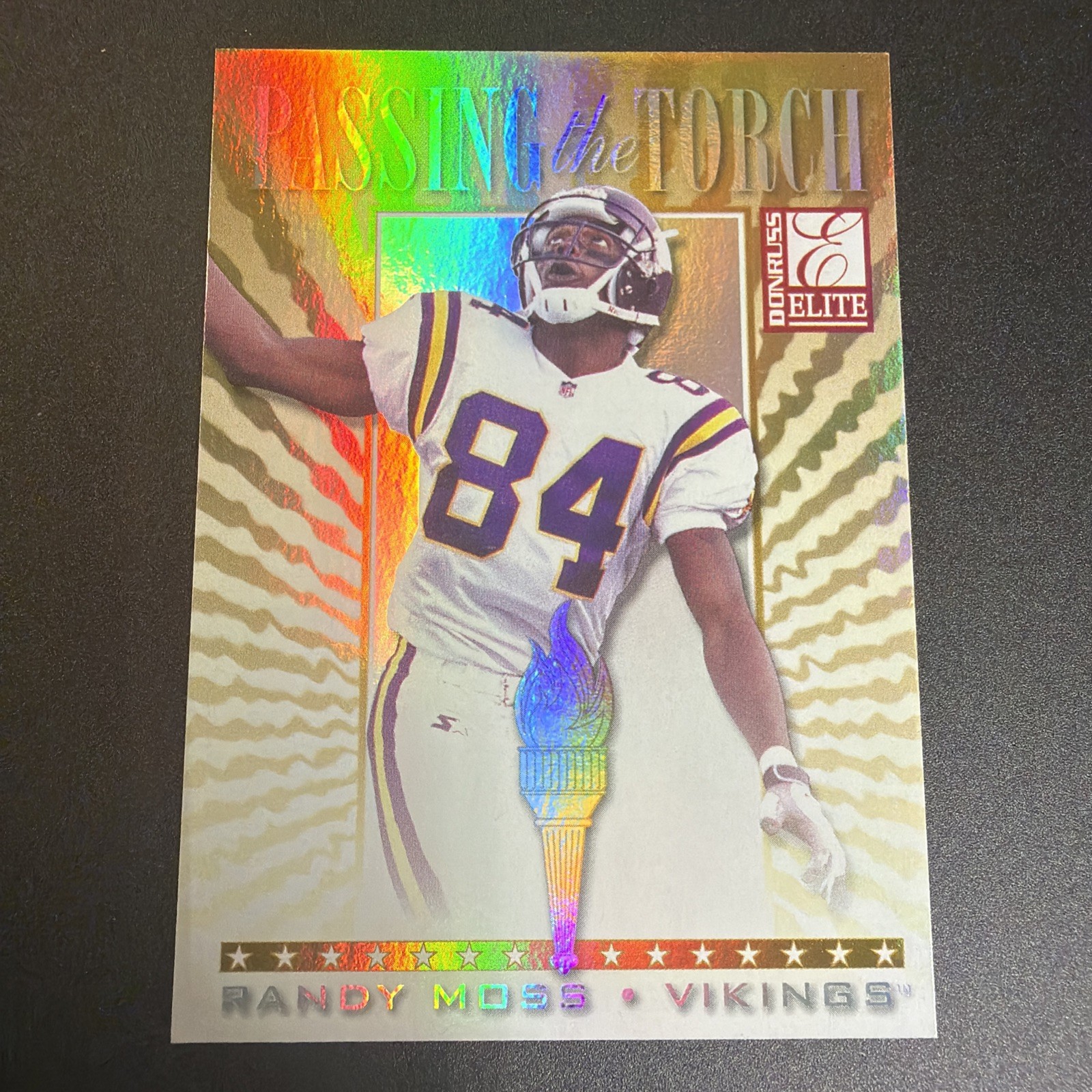 1999 Donruss Elite - Passing the Torch Randy Moss #18 /1500