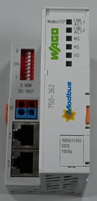 WAGO Fieldbus Coupler Modbus TCP 750-362