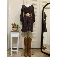 Madewell Crinkle Georgette V-Neck Babydoll Dress , Size XXS -DRESS ONLY