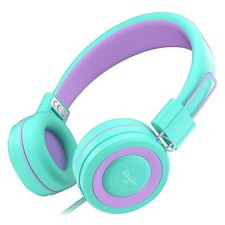 ELECDER i37 Kids Headphones Children Girls Boys Teens Teen, Green 