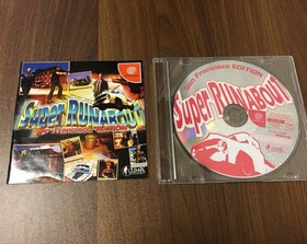 Dreamcast Super Runabout San Francisco Edition 2 Games Used