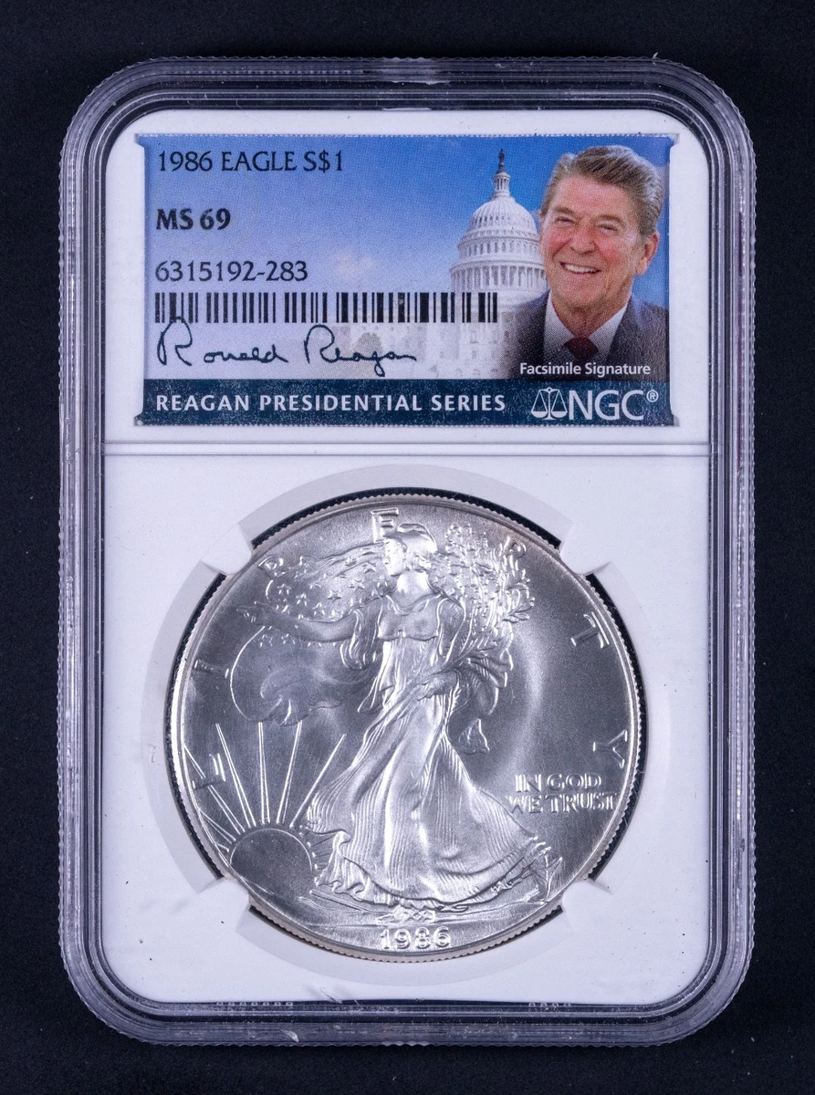 1986 Grade MS 69 NGC Certified Silver Bullion Coins for sale | eBay