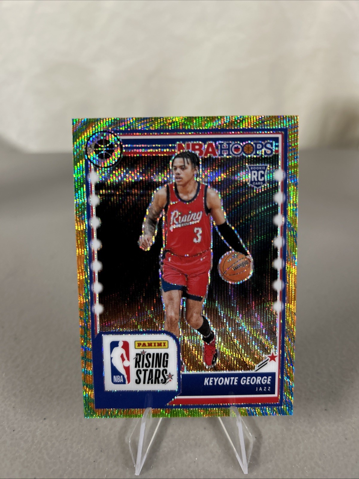 Keyonte George 2023-2024 Panini Hoops Premium Multiwave Prizm SSP Case Hit