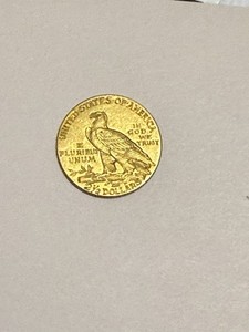 1913 $2.50 Indian Head Gold Quarter Eagle - U.S. Gold Coin