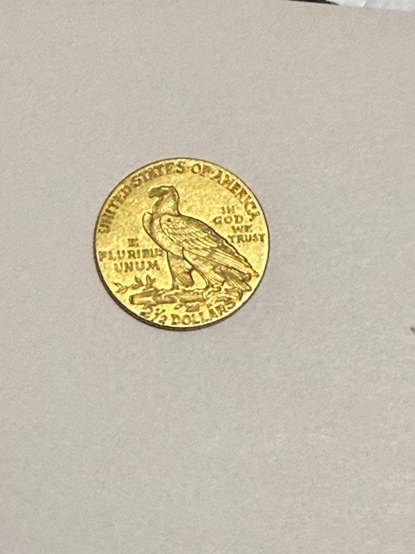 1913 $2.50 Indian Head Gold Quarter Eagle - U.S. Gold Coin