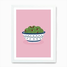 Olives Art Print Framed Wall Art Poster Canvas Print Picture