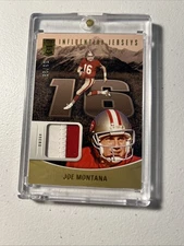 2024 Panini Donruss Elite - Influential Jerseys Joe Montana #IJS-JMO /99 49ers