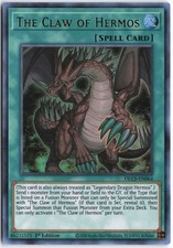 yugioh claw of hermos deck Yu-Gi-Oh! - The Claw of Hermos (DRL2-EN013) - Dragons of Legend 2 - 1st  Edition