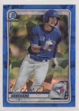 2020 Bowman Chrome Draft Sapphire Edition Jordan Groshans #BD-32 4b9