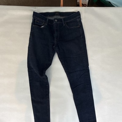 Polo Ralph Lauren Women's Skinny Slim Fit Dark Wash Blue Denim Jeans 5-Pocket