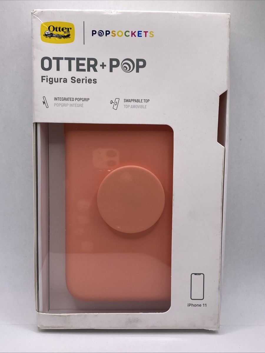OtterBox Otter+Pop Figura iPhone 11 Melon Twist Orange Grip Case