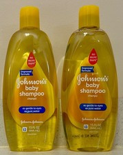  2 Johnson's Original Baby Shampoo No More 15 oz Each New Old Stock 2013
