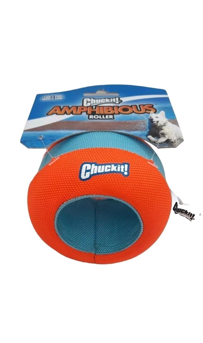 Dog Toy Chuckit! Amphibious Roller Toy, Medium