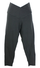 Offline by Aerie Real Me Size L Blue 7/8 leggings hi rise cross over