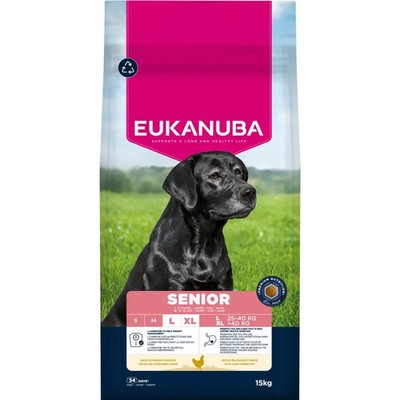 Eukanuba Senior Large & Giant Breed Huhn Trockenfutter Hund 15 kg