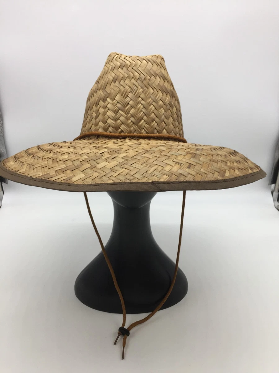 Casquette Visière Panama Jack – Beige, Sangle Réglable (Logo, Occasion)