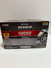 Rust-Oleum RockSolid 180 oz. Gray Polycuramine 2.5 Car Garage Floor Kit 293513