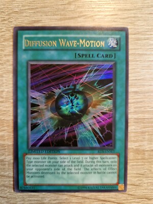 YuGiOh - Diffusion Wave-Motion - RDS-ENSE1 - Near Mint - Ultra Rare - LIMITIERT
