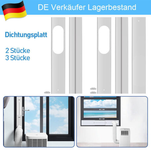 Schlauchadapter Abluftschlauch Adapter Fensterabdichtung für Mobile Klimaanlagen