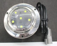 TH Marine Round High Output, LED-39060 Underwater Light, White