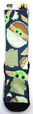 New Disney Star Wars Mandalorian The Child Baby Yoda Adult Crew Socks S/M-L/XL