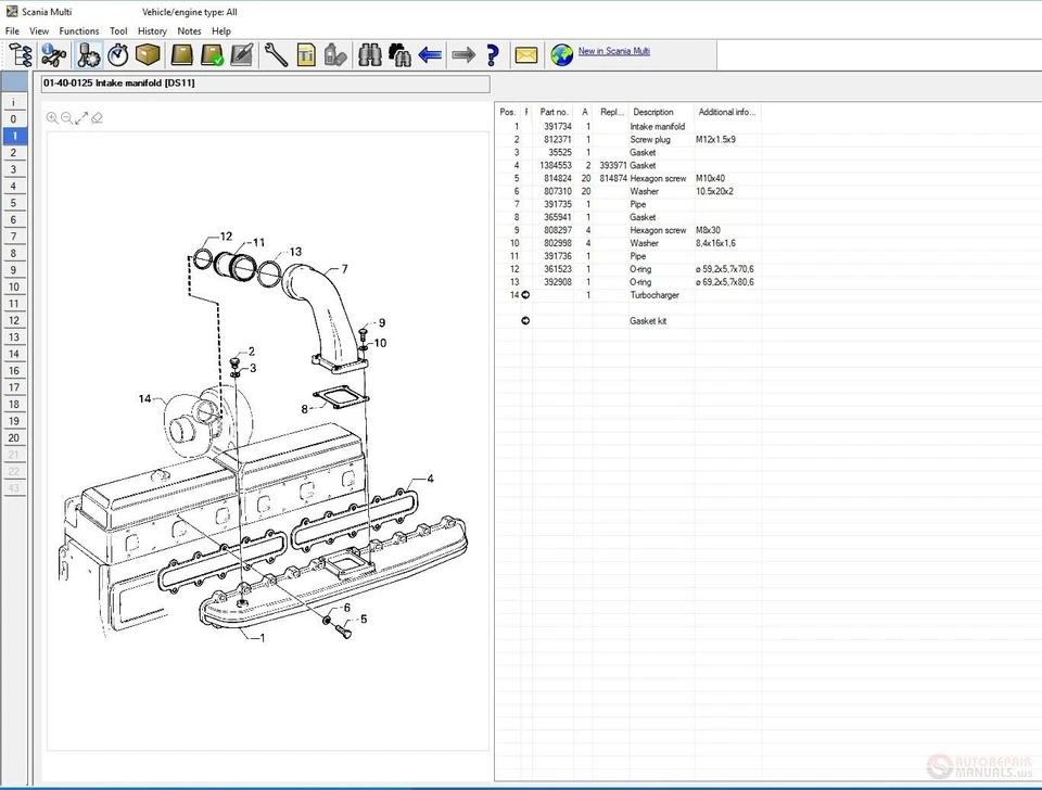 SCANIA MULTI 01/2025 MANUALI D'OFFICINA RICAMBI WORKSHOP MANUAL WIRING DIAGRAMS - Immagine 4 di 4