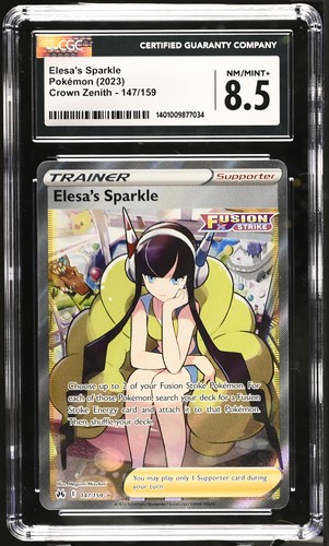 Elesa's Sparkle graded CGC 8.5 for sale on eBay