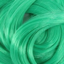 Nylon Doll Hair - Medley Green for Rerooting Custom Dolls, Doll Rehair