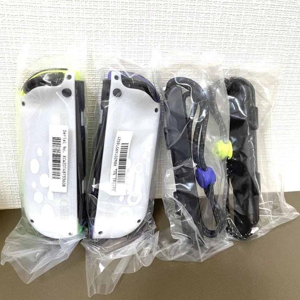 Nintendo Switch Splatoon 3 Edition Joy-Con Controller LR & Straps Game Console - Image 2 of 3