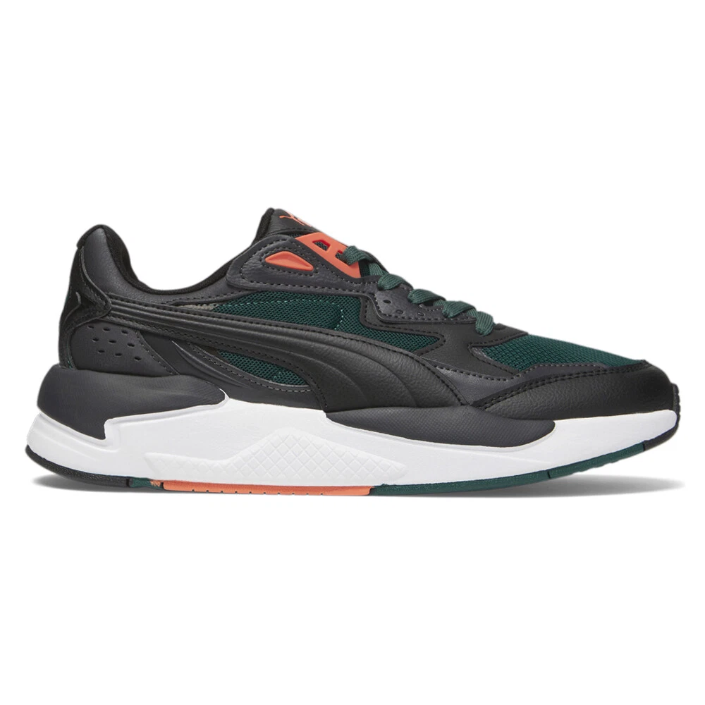 Puma XRay Speed scarpe casual sneakers larghe stringate uomo nero verde 39089339