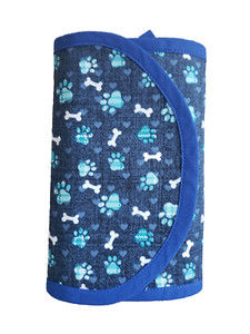 BOOK COVER (Trade size paperback) - dog theme pattern cotton fabric