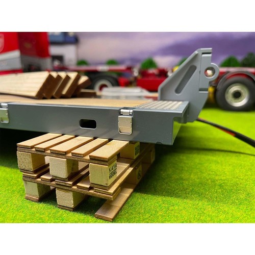 RC Car Updated Flat Module Metal CNC For 1/14 Heavy Trailer RC Tractor Truck DIY - Picture 9 of 10
