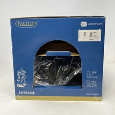 Ovation ASTM F1163-15 487585 Unisex Riding Helmet Size M/L 57-61cm Black New