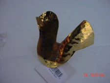 12  Gold-color  Bird  Napkin  Rings  NEW