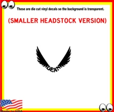 Dean Dime Guitar Headstock Vinyl Cut Decal Sticker Logo For Guitar Restoration