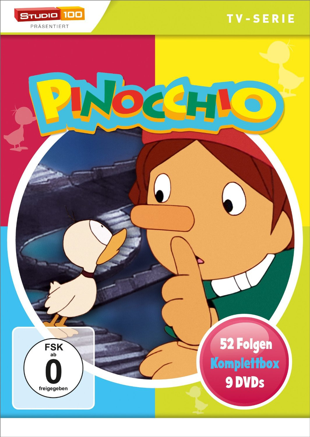 Complete Box PINOCCHIO 52 Episodes TV Series 9 DVD Box EDITION New