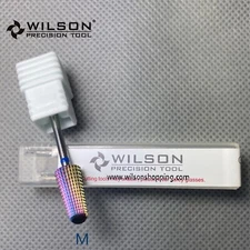 Volcano Bits -Rainbow coating WILSON Carbide Nail Drill Bit US SELLER