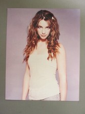 Britney Spears full color 8 X 10 glossy photo REAL PHOTO !