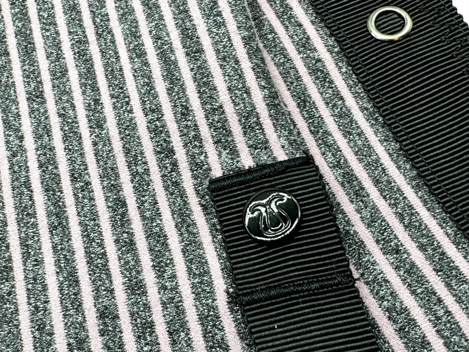 LULULEMON фиолетовый серый полоски VINYASA ШАРФ RULEU надежном один размер - Изображение 2 из 4