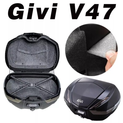 For GIVI V47 Motorcycle Tail Case Rear Luggage Trunk Case Liner Pad Protector
