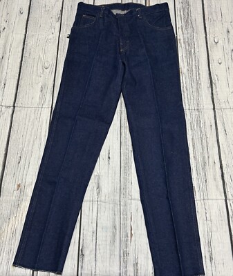 VTG Pierre Cardin Paris Adult Jeans Denim Indigo Blue 32x34 Straight Leg READ