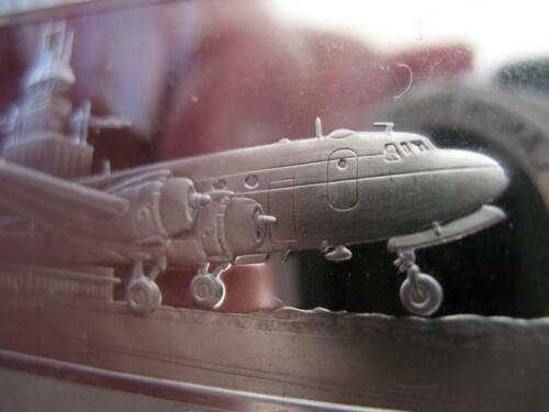 1-OZ.925 SILBER LUFT & SPACE BAR, 2285 GEPRÄGT (DOUGLAS DC-4) NUR 2 FLIEGEN + GOLD - Bild 4 von 10