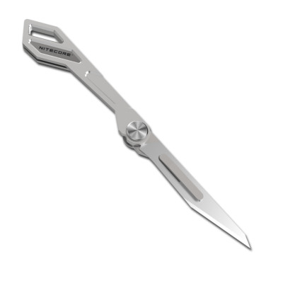 NITECORE NTK05 Titanium Folding Scalpel Keychain Knife